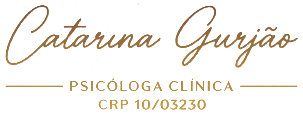 Logotipo Catarina Gurjão, Psicóloga Clínica, CRP 10/03230